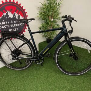 ezego commute int gents ebike with the optional larger 500wh battery ( used )