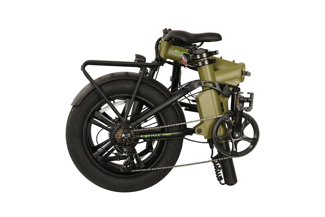 e go max + pro full suspension fat tyre ebike 500w