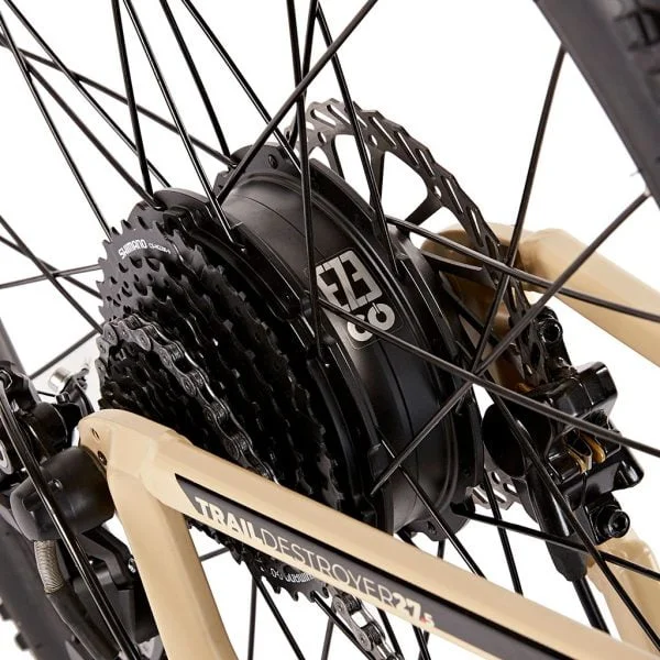 ezego trail destroyer electric mountain bike