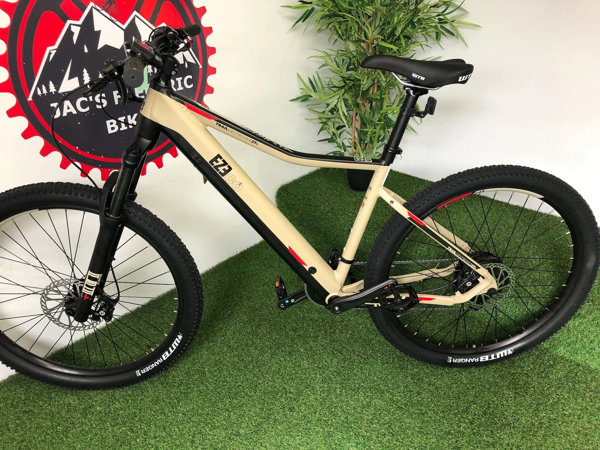 ezego trail destroyer electric mountain bike