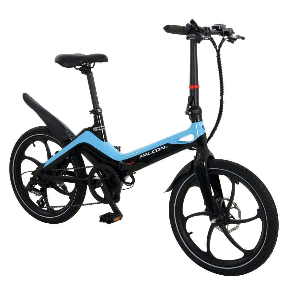 falcon flo folding ebike 20" rim