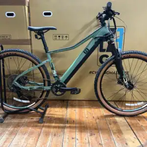 ezego trail destroyer td2 2024 ice blue electric mountain bike