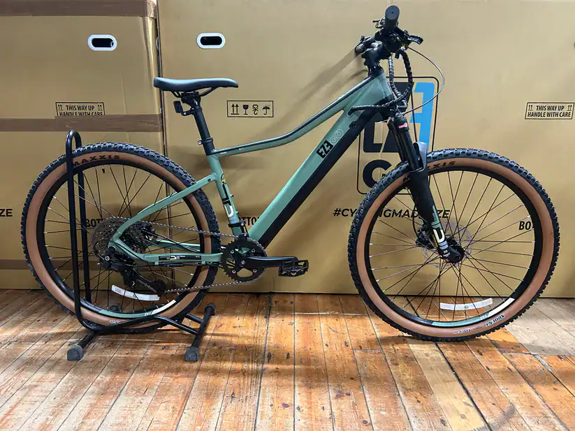 ezego trail destroyer td2 2024 ice blue electric mountain bike
